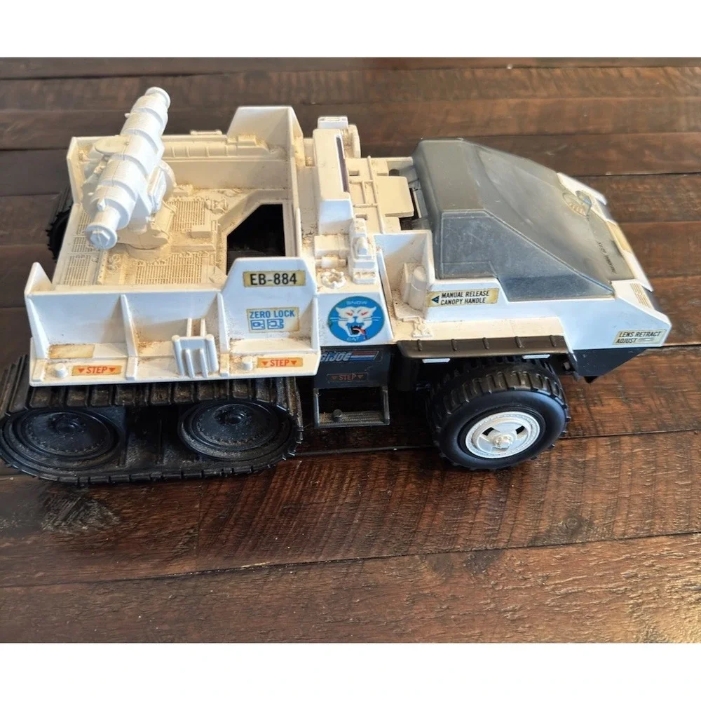 Vintage 1985 GI Joe‎ ARAH Snow Cat Vehicle V1